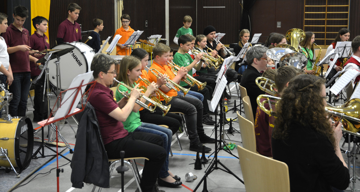 Abschlussorchester der Jungmusikerlehrgangswoche