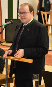 Bezirksvorsitzender Josef Werner Schneider